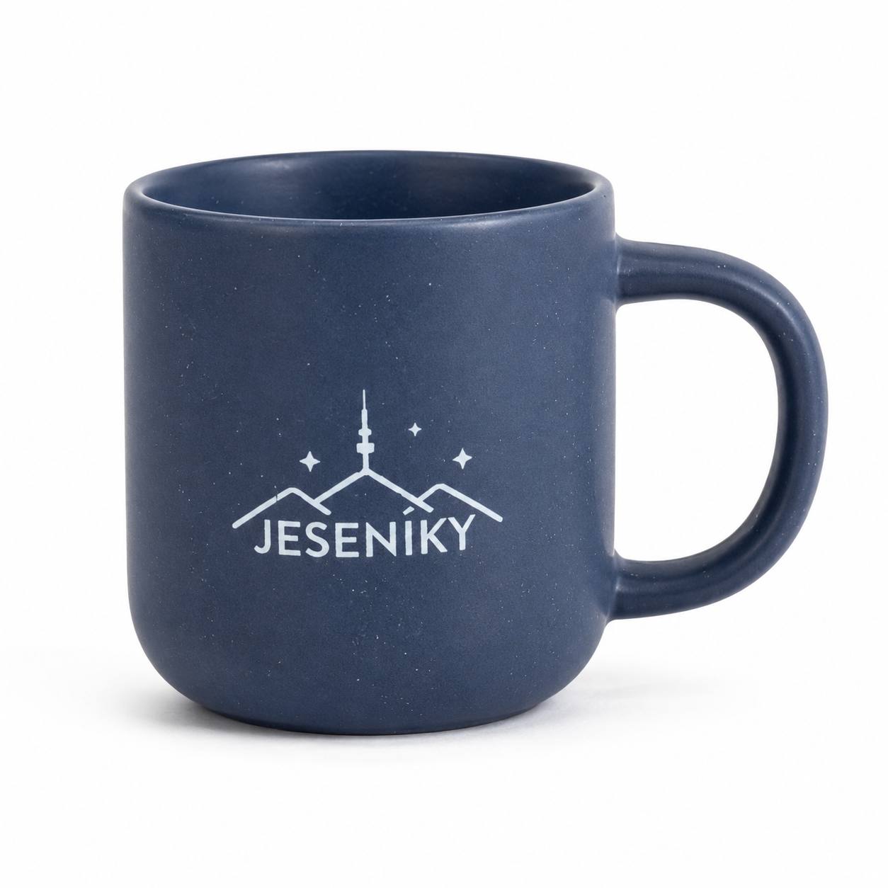 Keramický hrnek Jeseníky 370 ml – růžový