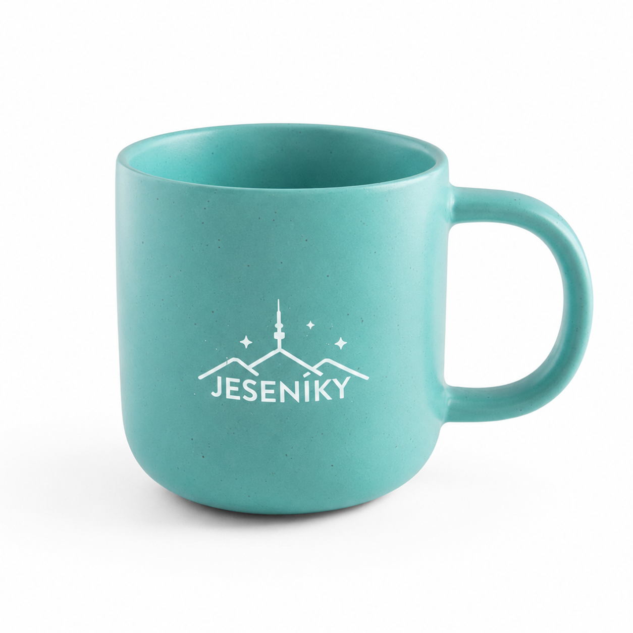 Keramický hrnek Jeseníky 370 ml – růžový