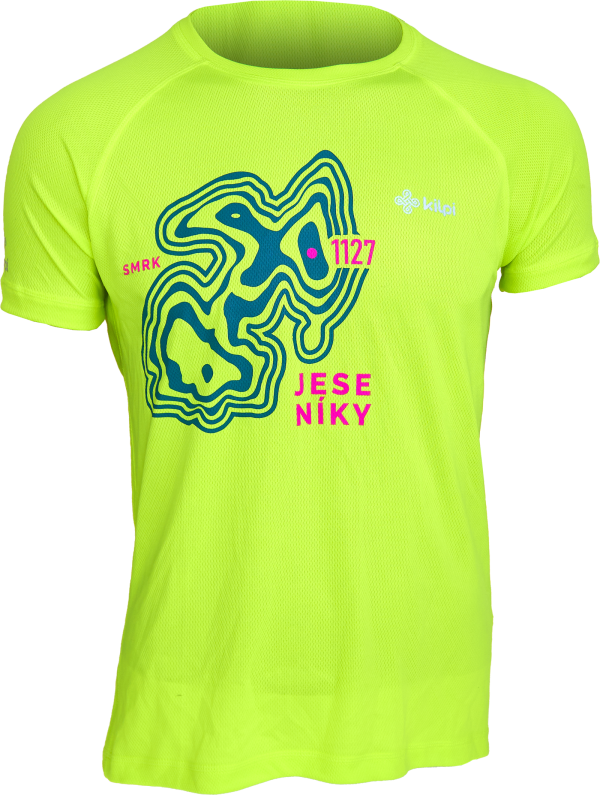 Pánské tričko Smrk - barva neonová