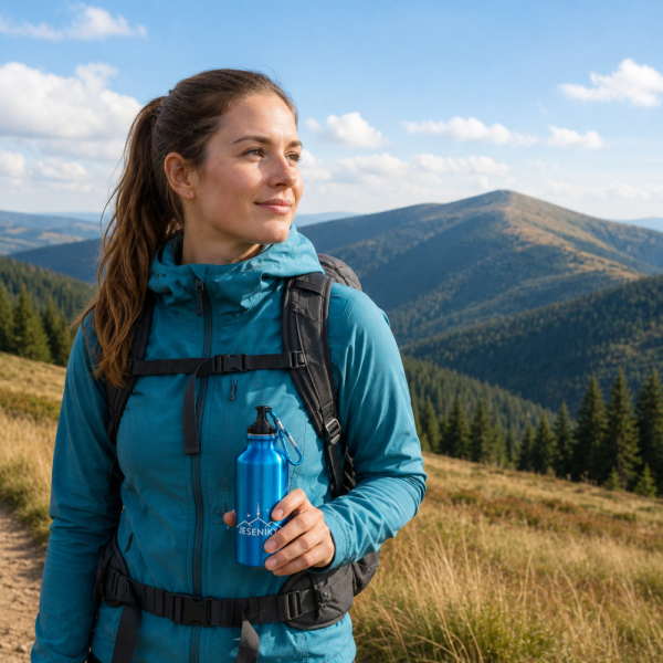 Hliníková sportovní láhev Jeseníky 400 ml